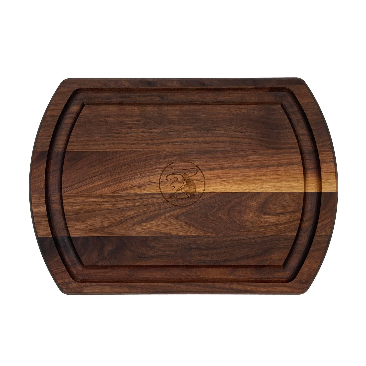 Black Angus Walnut Turnabout Reversible Carving Board-20" x 14"