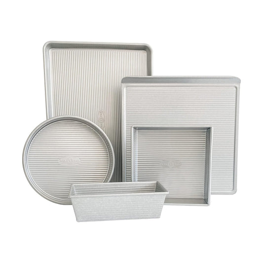 USA Pan 5 Piece Nonstick Bakeware Set