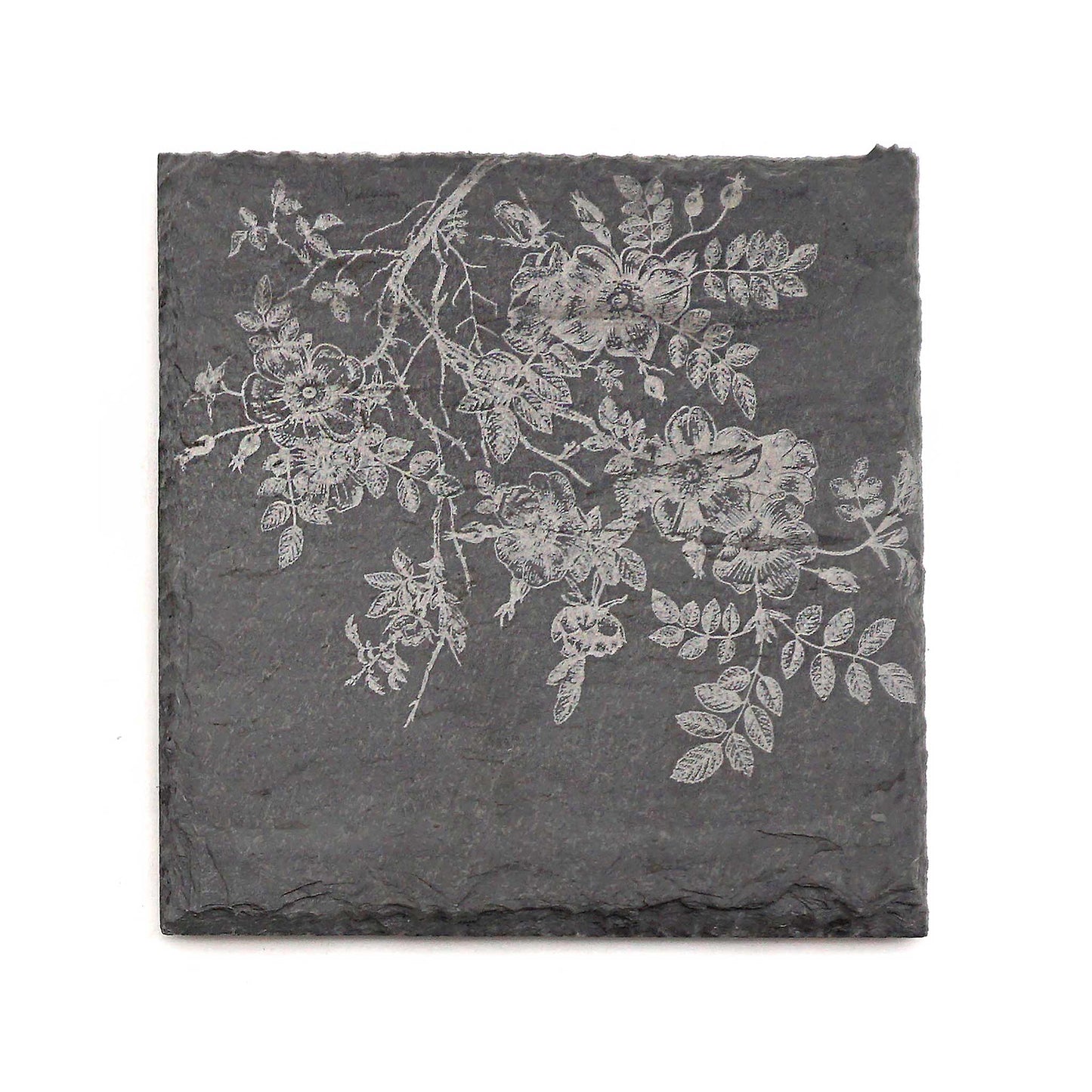 Slate Coasters-Wild Roses