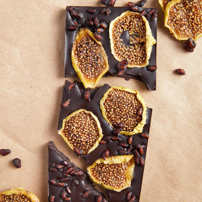 Fig with Pomegranate Dark Chocolate Bar