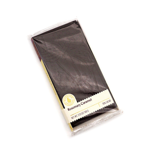 Rosemary Caramel Dark Chocolate Bar