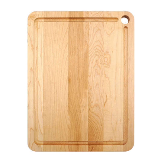 Maple Prep Cutting Board with Juice Groove-16" x 12"