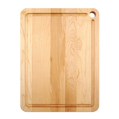 Maple Prep Cutting Board with Juice Groove-16" x 12"