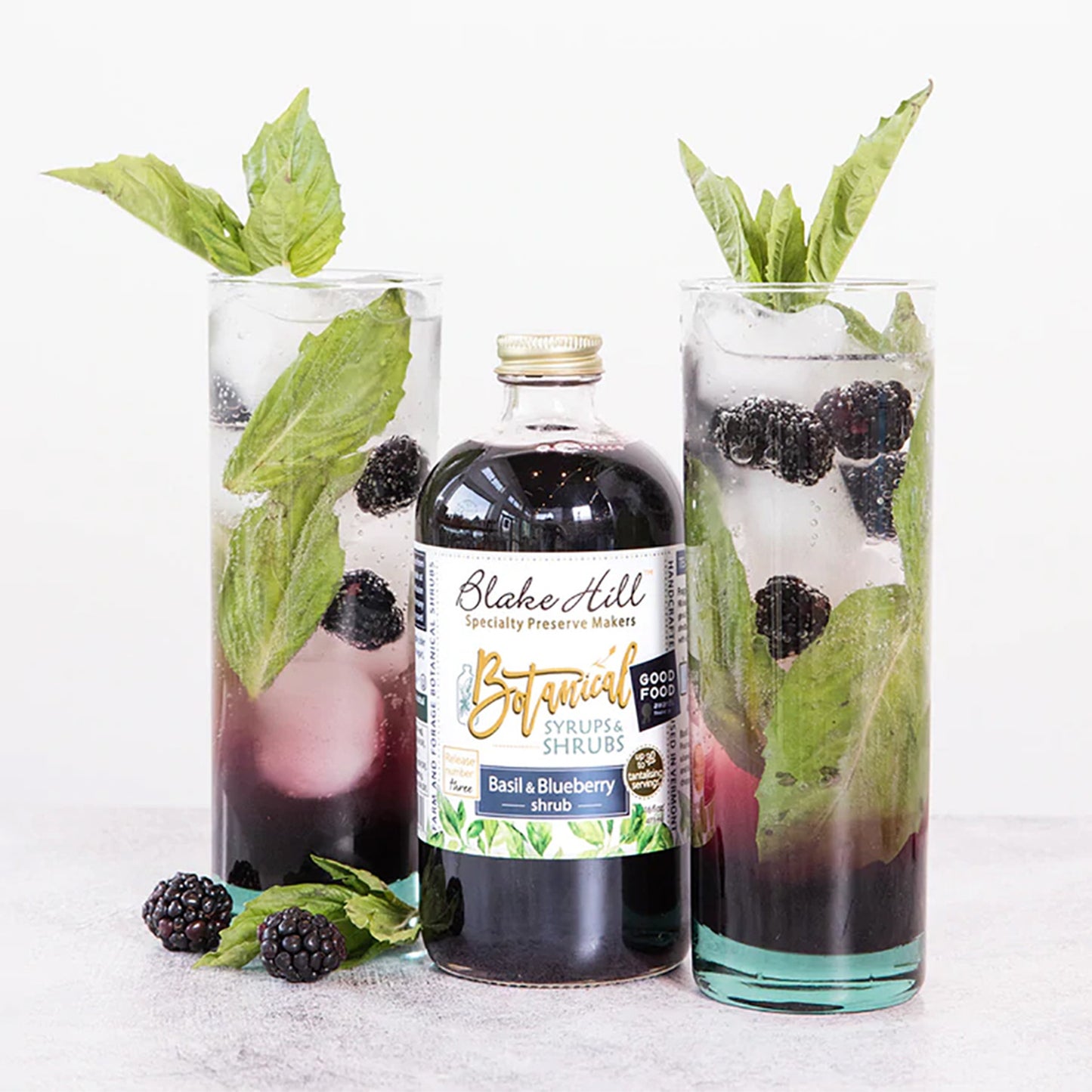 Blake Hill Basil & Blueberry Shrub