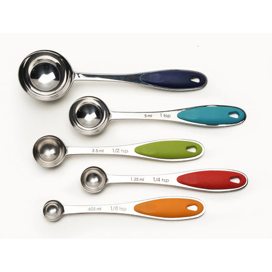 RSVP Measuring Spoons Teaspoon 1/8 Stainless Steel Single Spoon 5 L  (2-Pack)