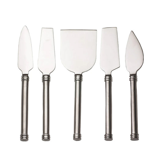 Stainless Steel Cheese Knife (Set of 5)