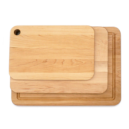 Trio of Maple Cutting Boards