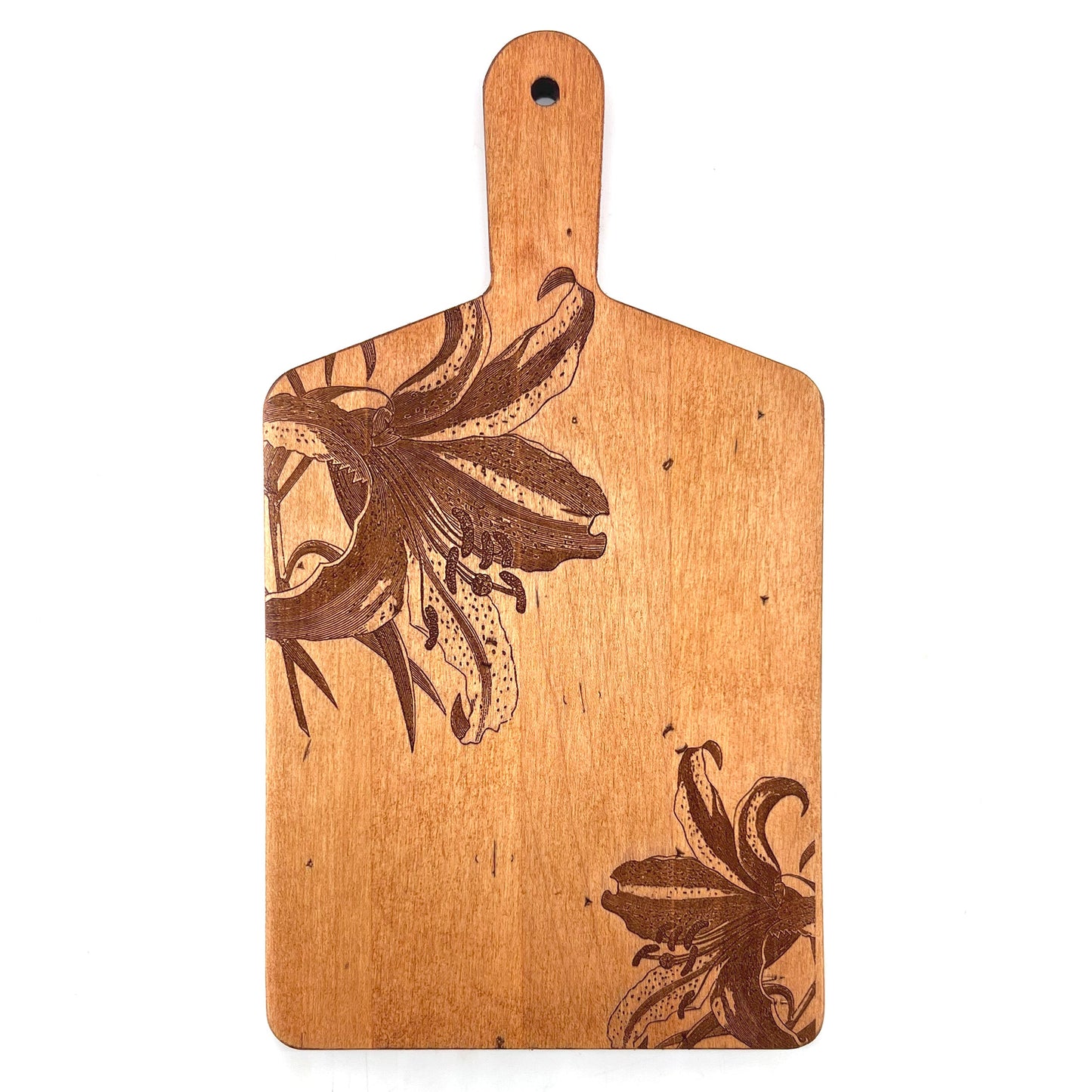 Artisan Maple Rectangle Handled Serving Board - Vintage Lily