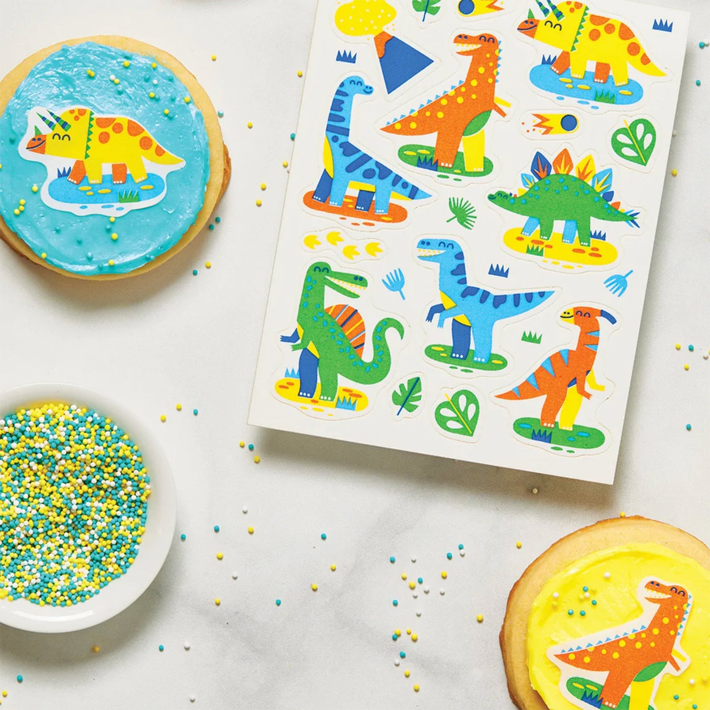 Little Dinosaurs Edible Stickers