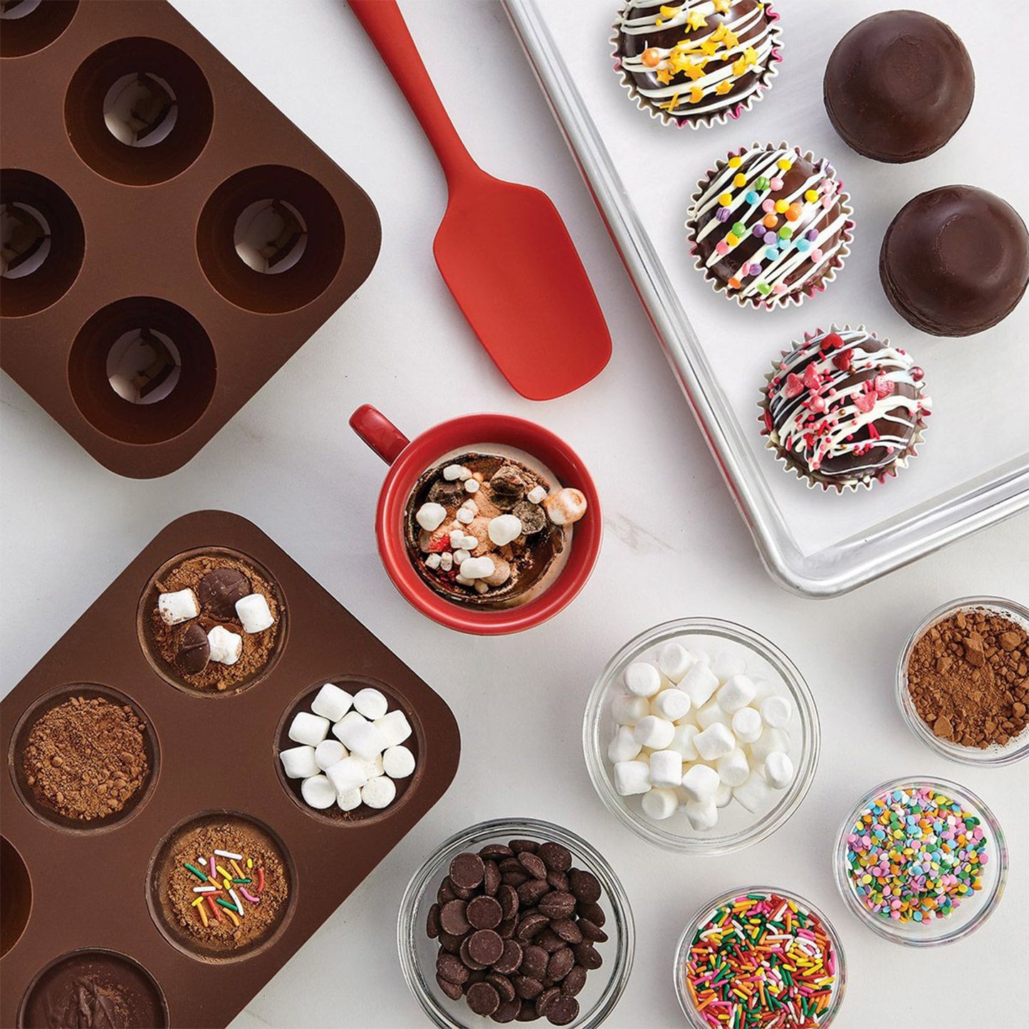 Hot Cocoa Bomb Molds