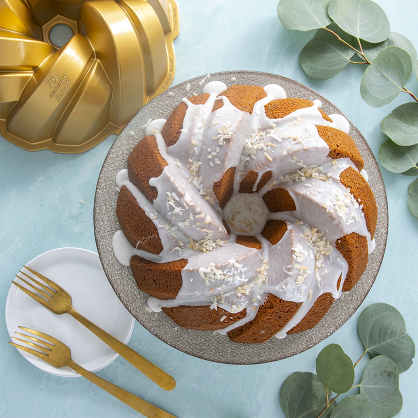 75th Anniversary Braided Bundt Cake Pan