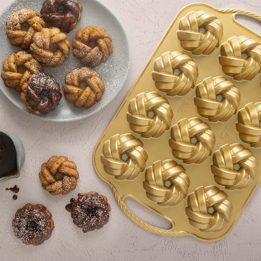 75th Anniversary Mini Braided Bundt Cake Pan