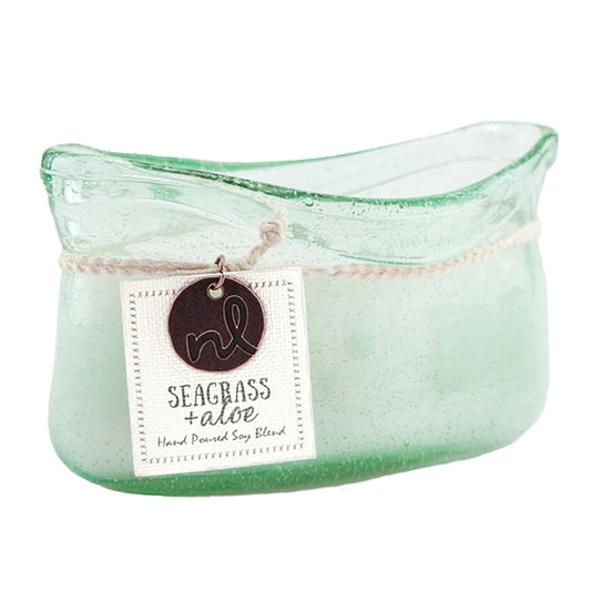 Soy Blend Candle-Seagrass & Aloe