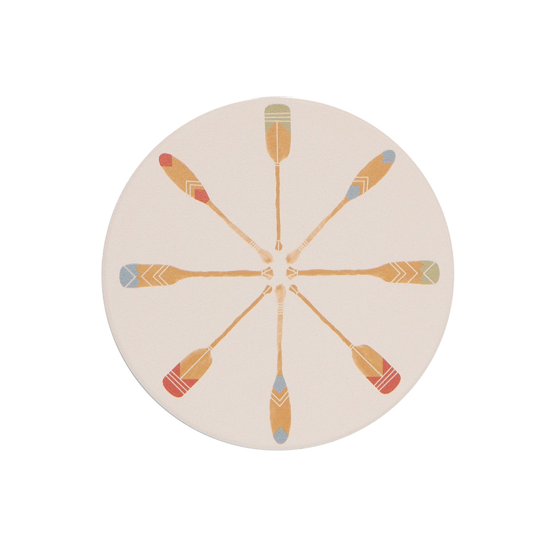 Soak Up Lake Life Stoneware Coasters (Set of 4)