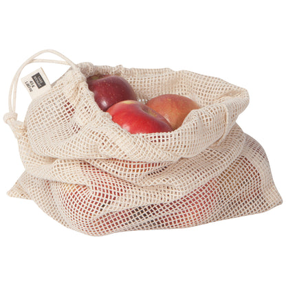 Natural Produce Bags (Set of 3)