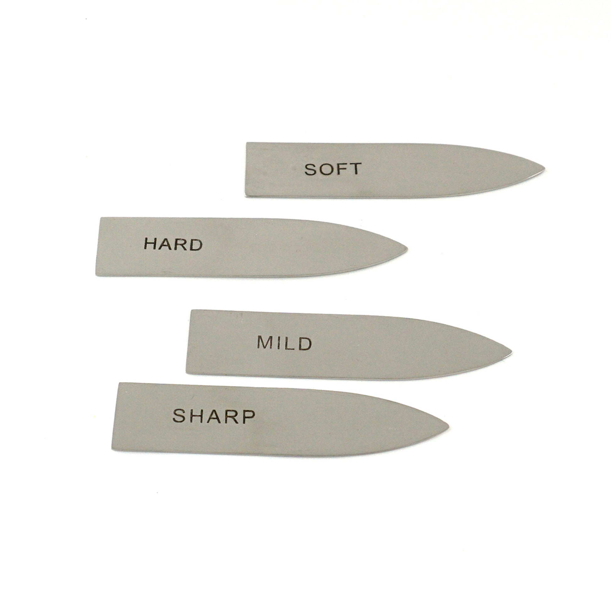 Stainless Steel Cheese Markers (Set of 4)