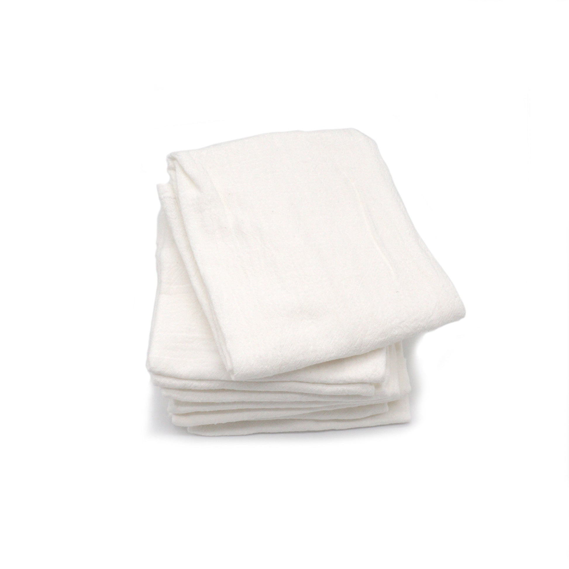 White Flour Sack Dishtowel (Set of 5)