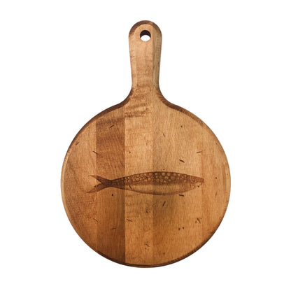 Laura Zindel Maple Artisan Mirror Serving Board - More designs available