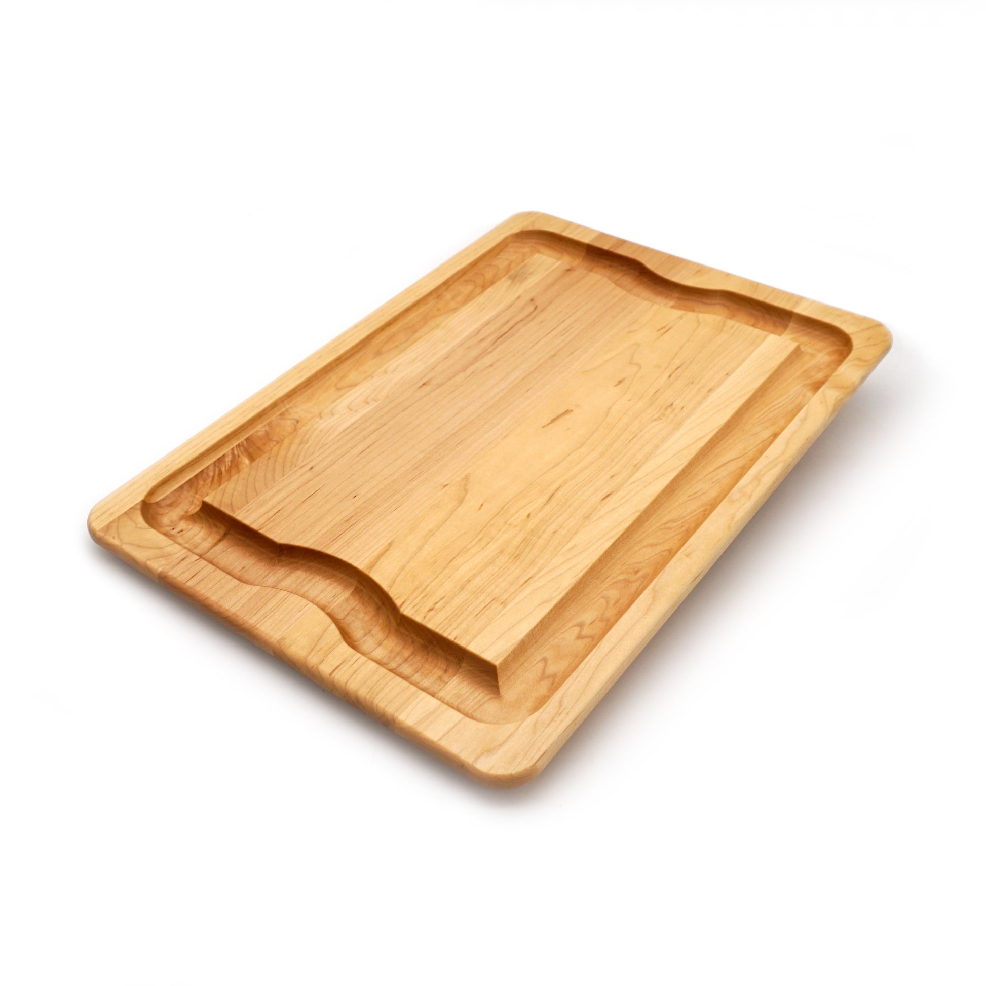 J.K. Adams Maple Round Cutting Board 10 x 12 x .75 Inches