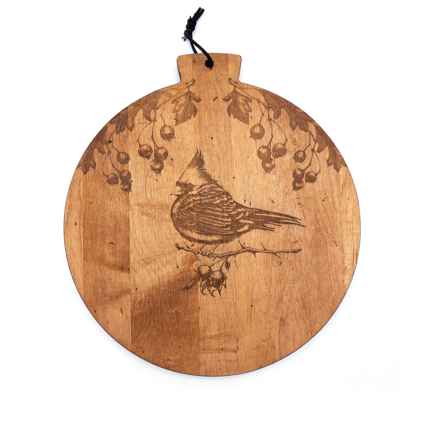 Laura Zindel Artisan Maple Round Serving Board - More designs available