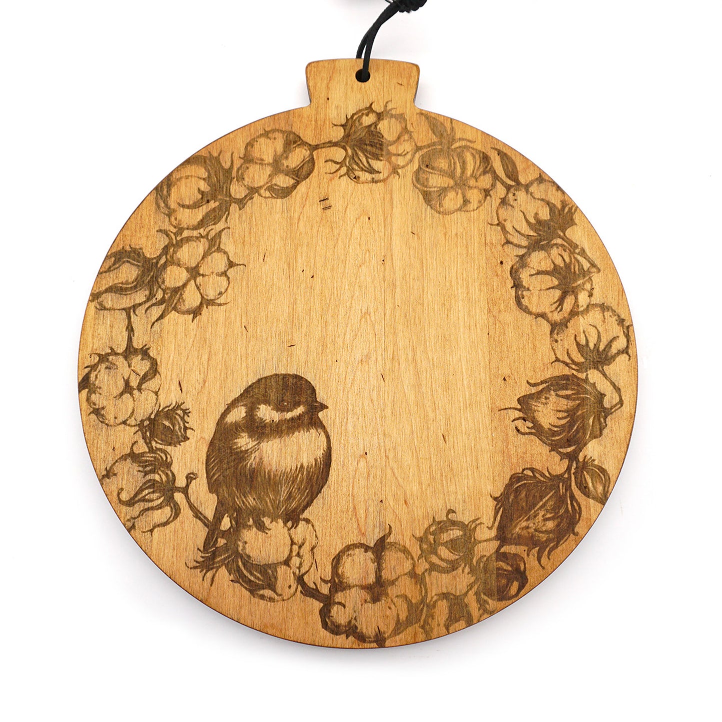 Laura Zindel Artisan Maple Round Serving Board - More designs available