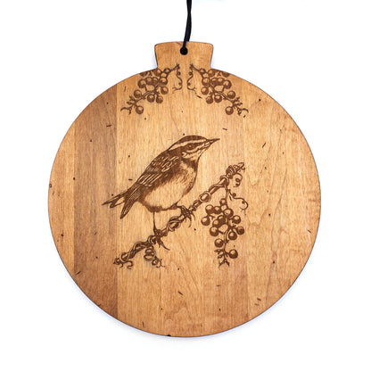 Laura Zindel Artisan Maple Round Serving Board - More designs available