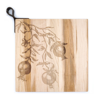 Laura Zindel Maple Square Serving Board - More designs available
