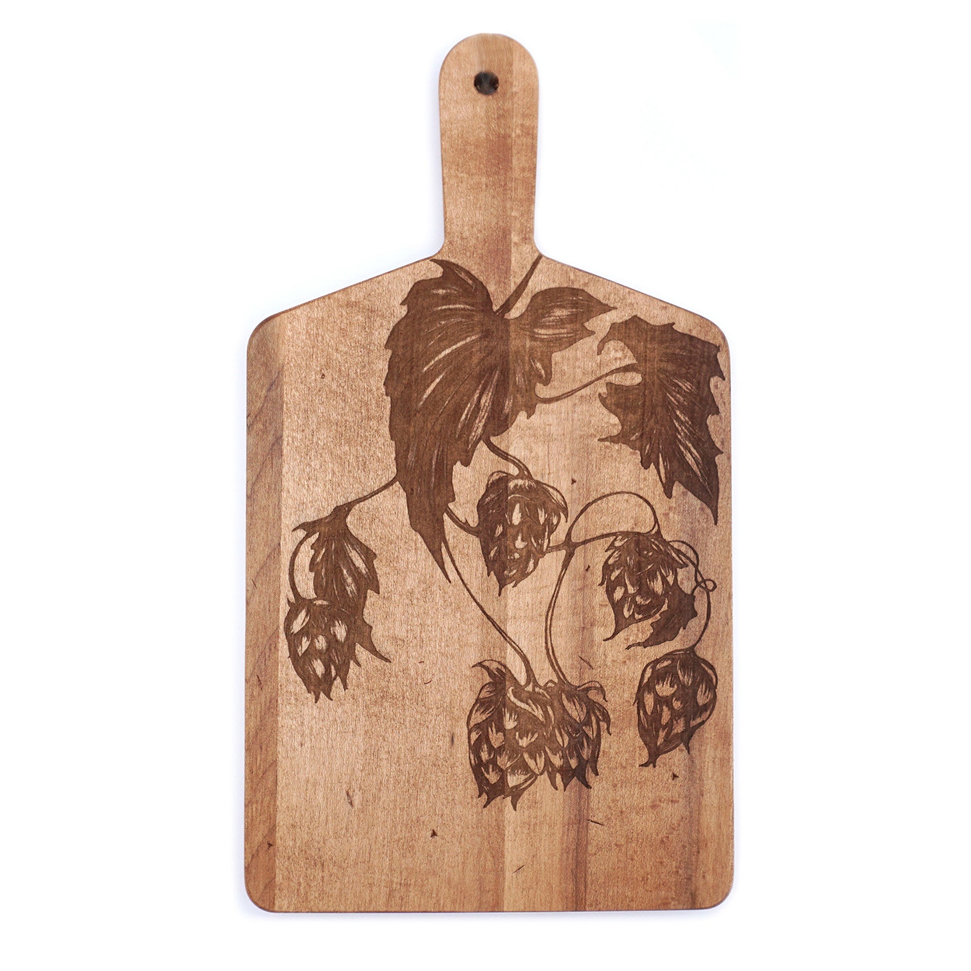 Laura Zindel Artisan Maple Rectangle Handled Serving Board - More designs available